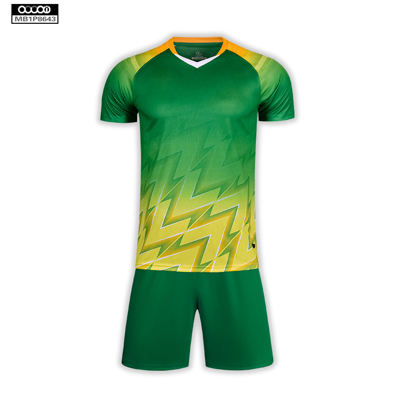 Soccer Jersey Custom MB1P8643-Green
