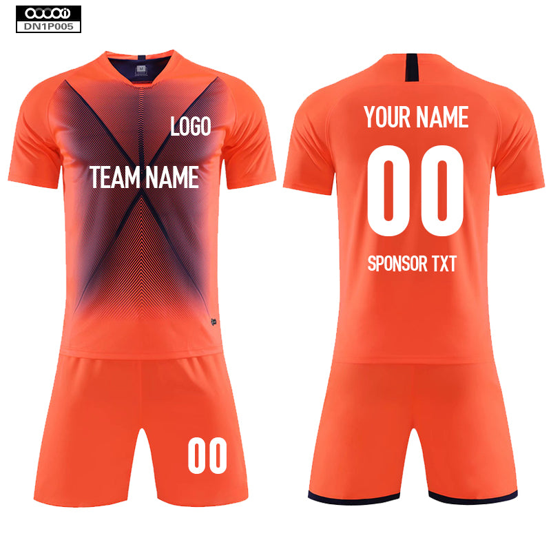 Soccer Jersey Custom DN1P005-Orange