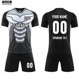 Soccer Jersey Custom DN1P002-Black