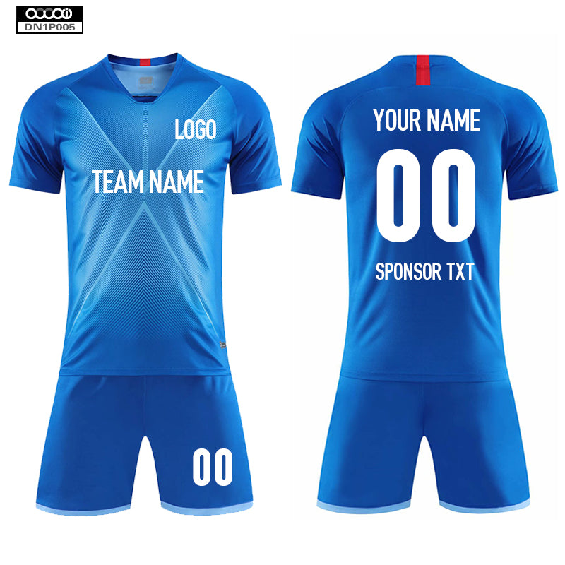 Soccer Jersey Custom DN1P005-Blue