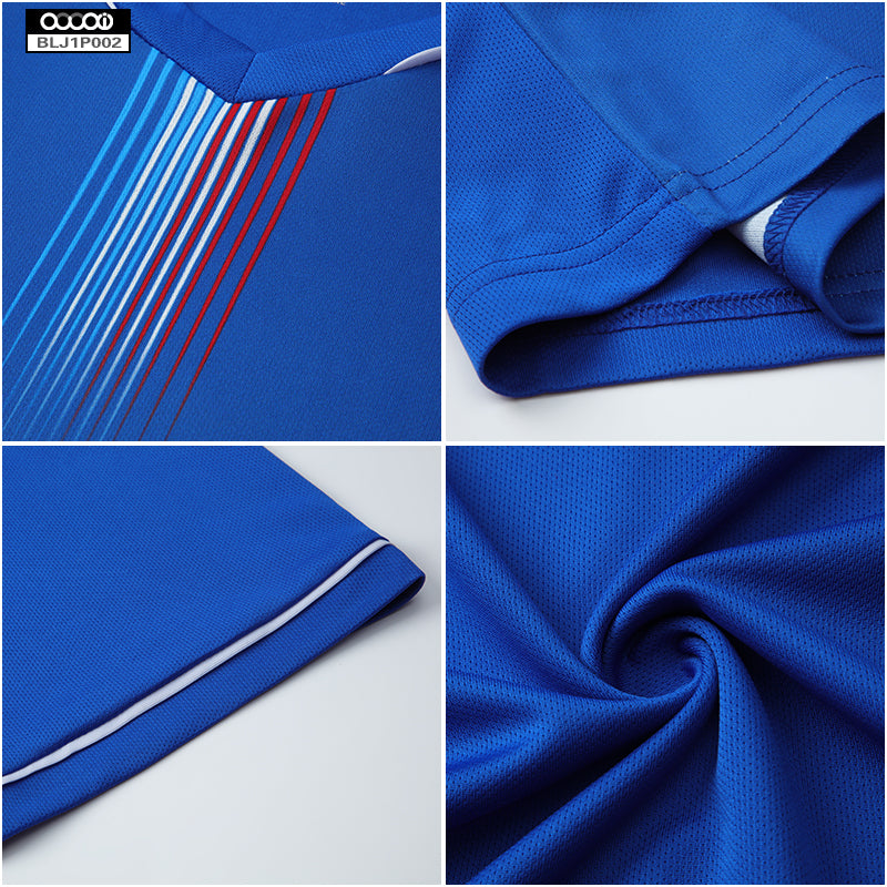 Soccer Jersey Custom BLJ1P002-Blue