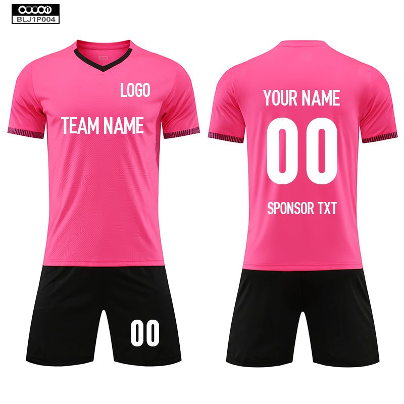 Soccer Jersey Custom BLJ1P004-Pink