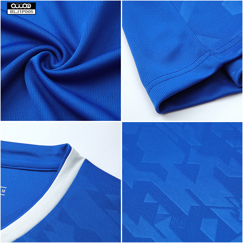 Soccer Jersey Custom BLJ1P005-Blue
