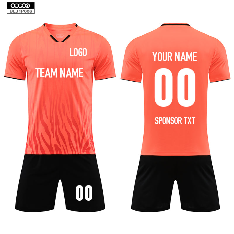 Soccer Jersey Custom BLJ1P006-Orange