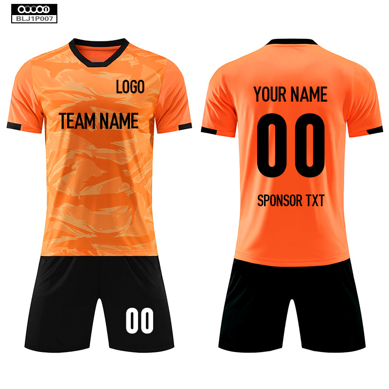 Soccer Jersey Custom BLJ1P007-Orange