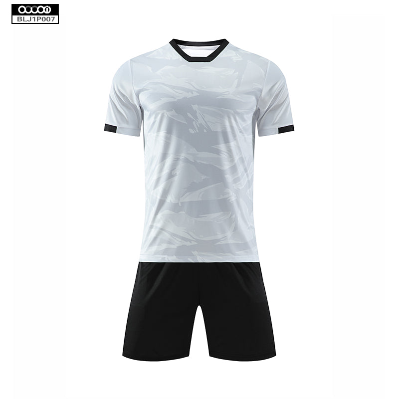 Soccer Jersey Custom BLJ1P007-White