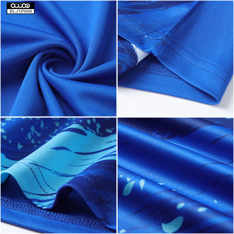 Soccer Jersey Custom BLJ1P008-Blue