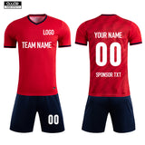 Soccer Jersey Custom MB1P011-Red