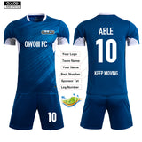 Soccer Jersey Custom MB1P012-Blue
