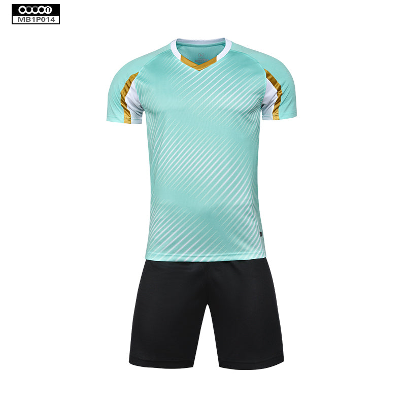 Soccer Jersey Custom MB1P014-Aqua Green